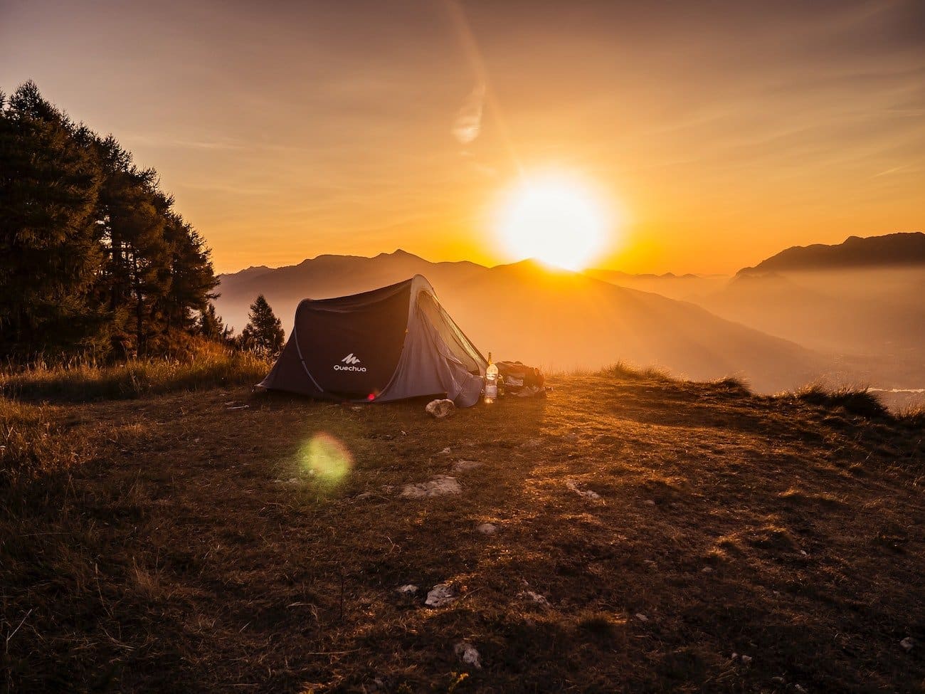Budget camping trip
