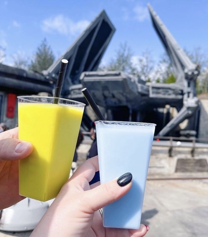 Green and Blue Milk