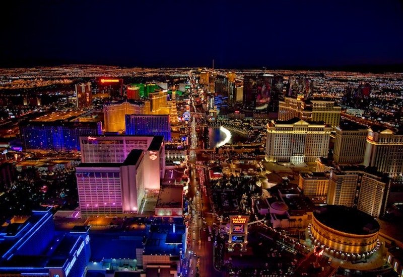 las vegas by night 