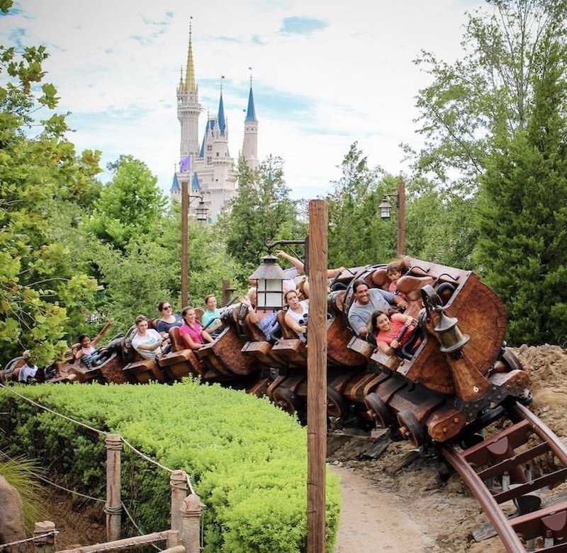 Fantasyland magic kingdom layout