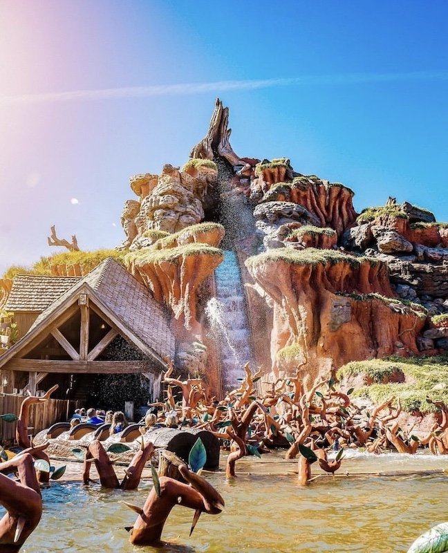 Frontierland magic kingdom layout
