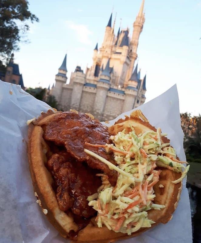 Chicken Waffle Sandwich