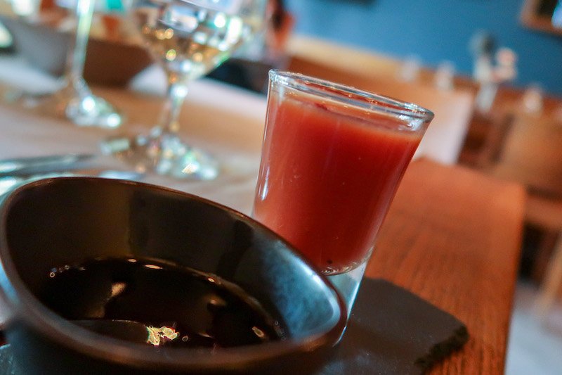 Enso Restaurant amuse bouche
