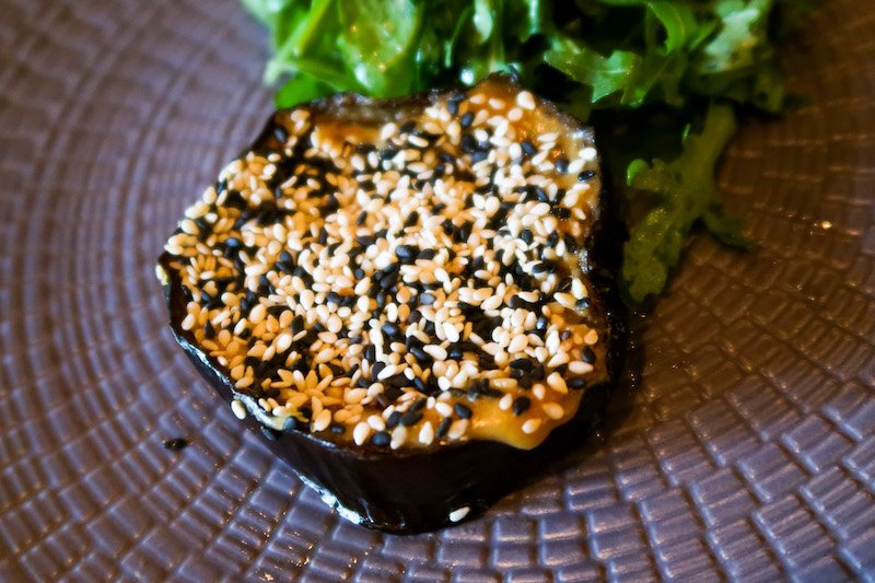 Enso Restaurant eggplant