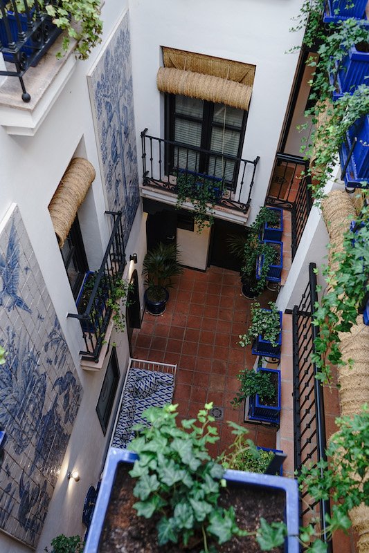 Santo Cristo Andalusian courtyard