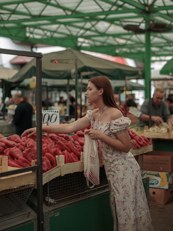 market in Belgrade