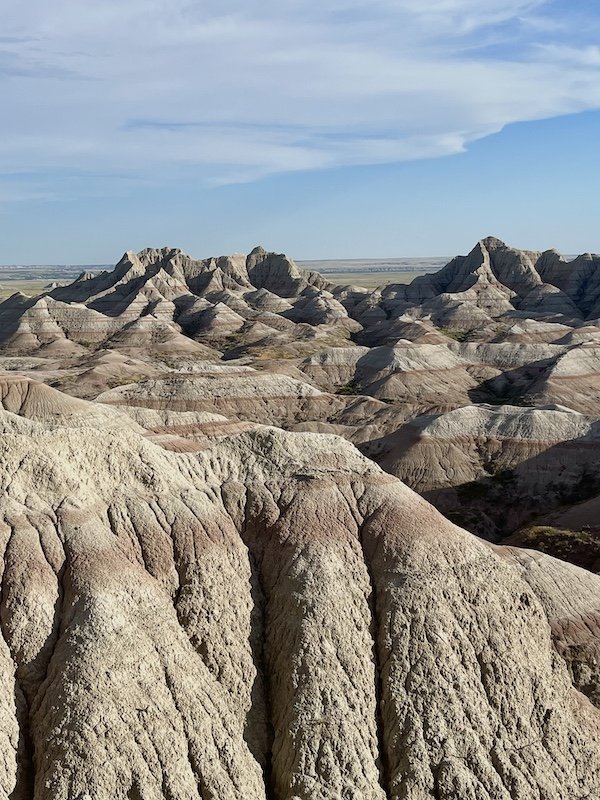 Badlands layers
