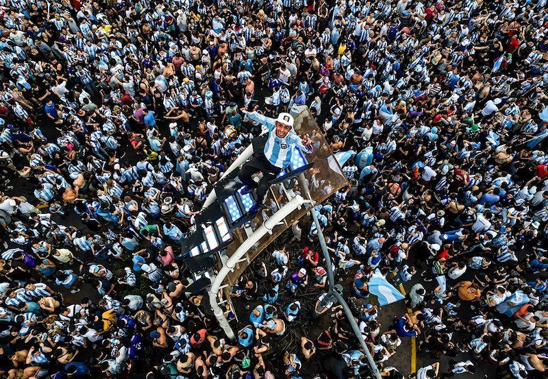 Buenos Aires Football Celebration