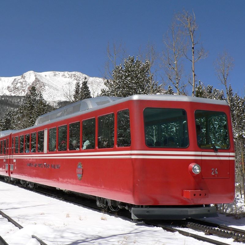 Pikes Peak Cog Railway Colorado