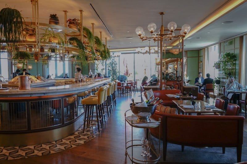 Bar and dining room Dani Brasserie