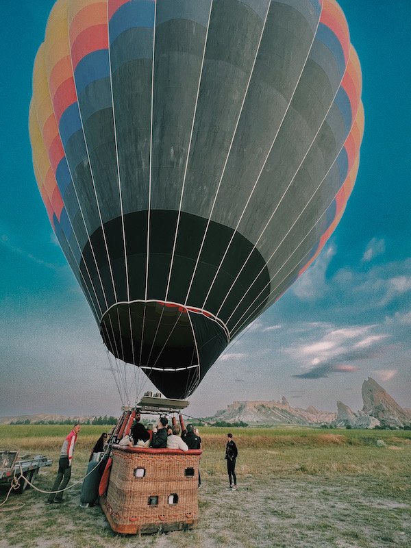 Cappadocia hot air balloon 