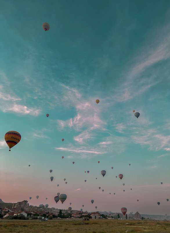 Cappadocia hot air balloon 