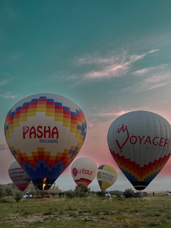 Cappadocia hot air balloon 