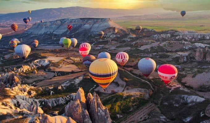 Hot air balloon Cappadocia Turkey