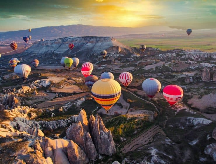 Hot air balloon Cappadocia Turkey