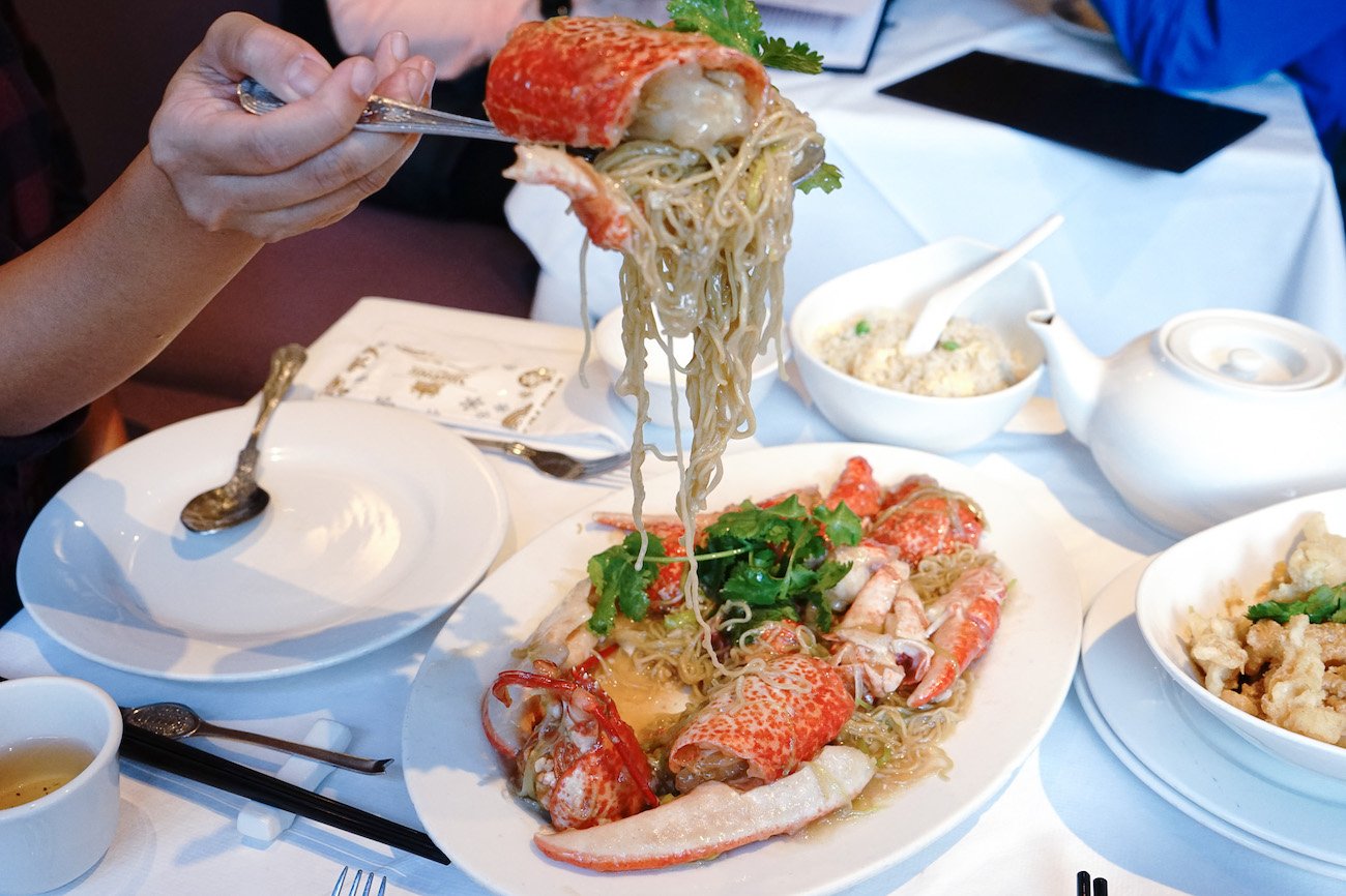 Mandarin Kitchen Londons original lobster noodle