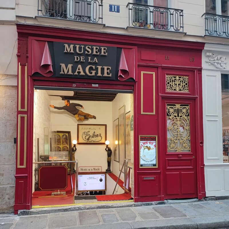 Exterior of Musée de la Magie