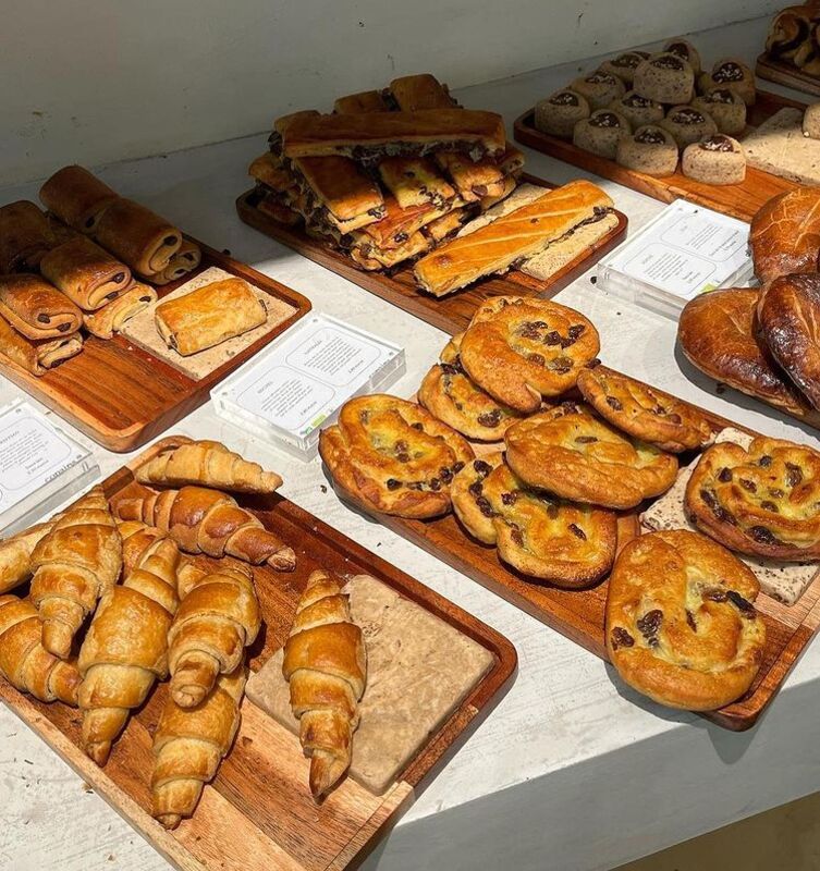 Gluten-free pastries at Copains