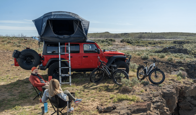 RV Travel with E-Bikes