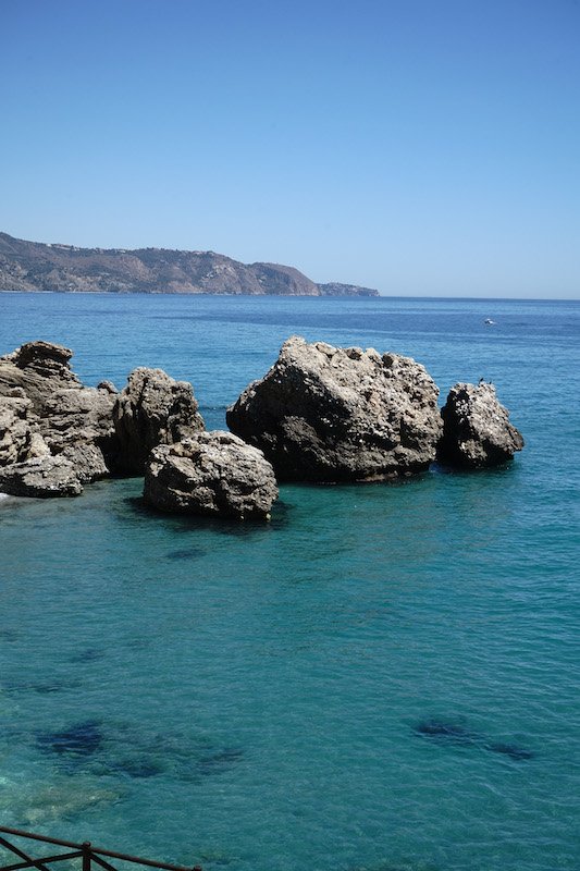 Playa la Caletilla views