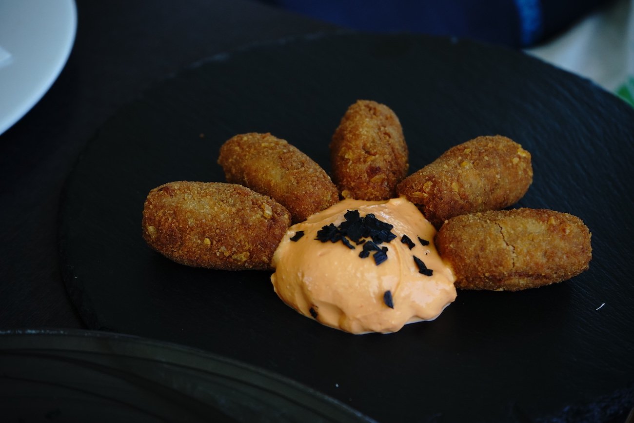 Restaurante Rey Alfonso croquetas