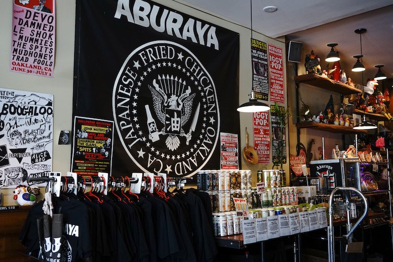 Aburaya punk rock merch