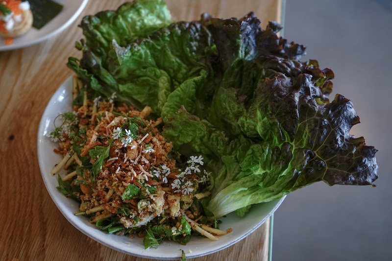 Jo's Modern Thai Crunch Catfish Salad