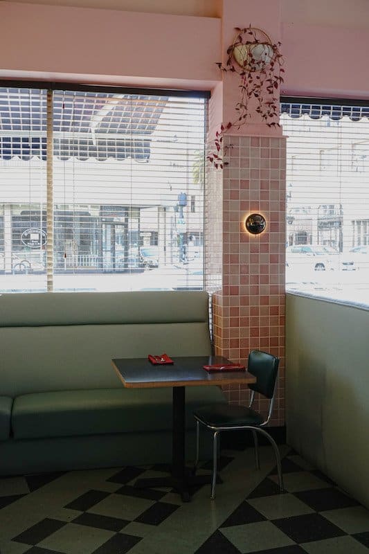 Palmetto vintage diner style