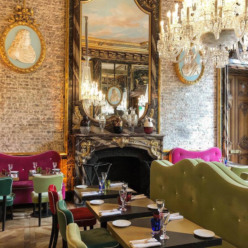 Classy interior of Cristal Room Baccarat
