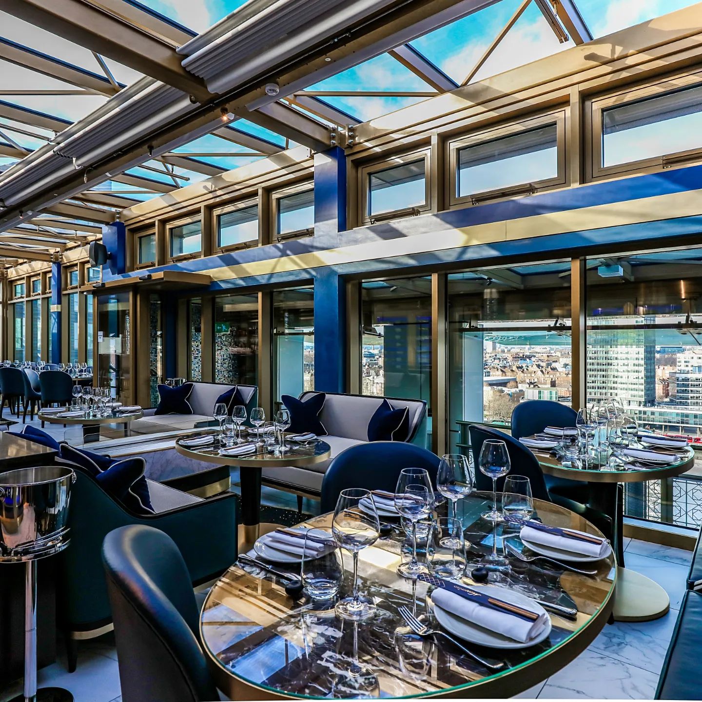 Dinner and a view at Mezemiso London
