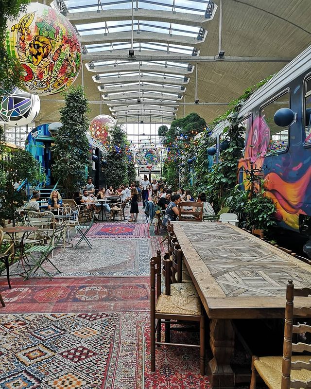 Eclectic decor at La Felicita