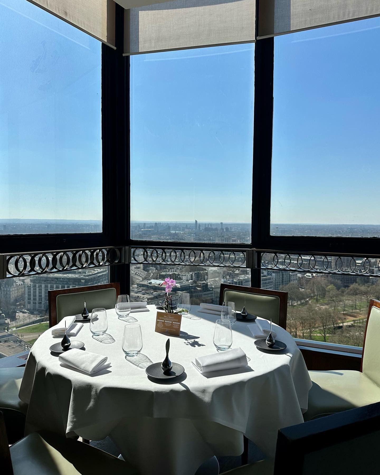 Summer views from Galvin at Windows