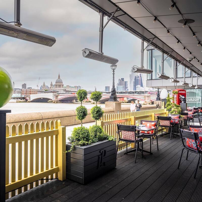 View of the Thames from Sea Containers