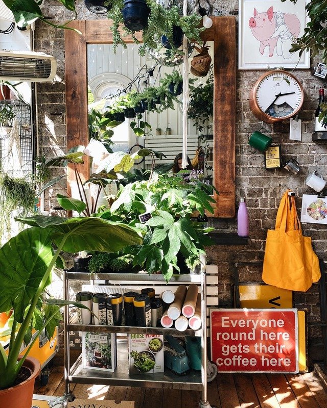 Trendy interior of The Fields Beneath