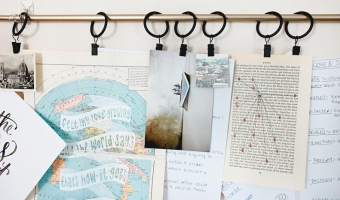 Travel mood board