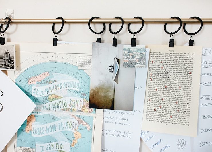 Travel mood board