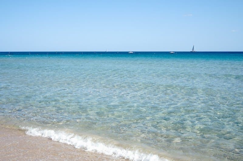 Santa Margherita di Pula beach