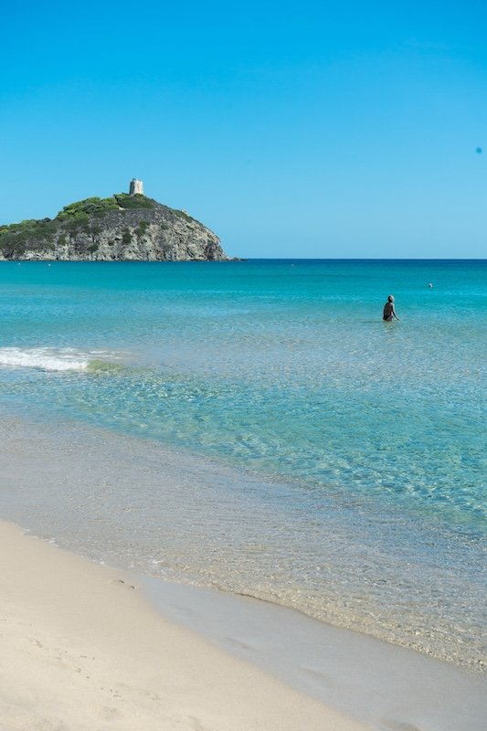 Spiaggia Sa Colonia Chia Tower