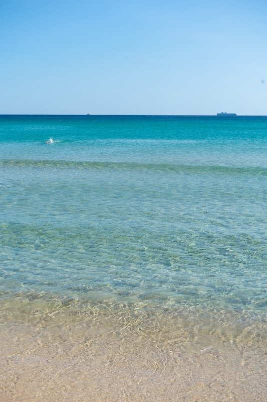 Spiaggia Sa Colonia water