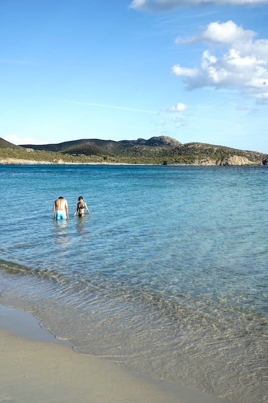 Spiaggia di Tuerredda views