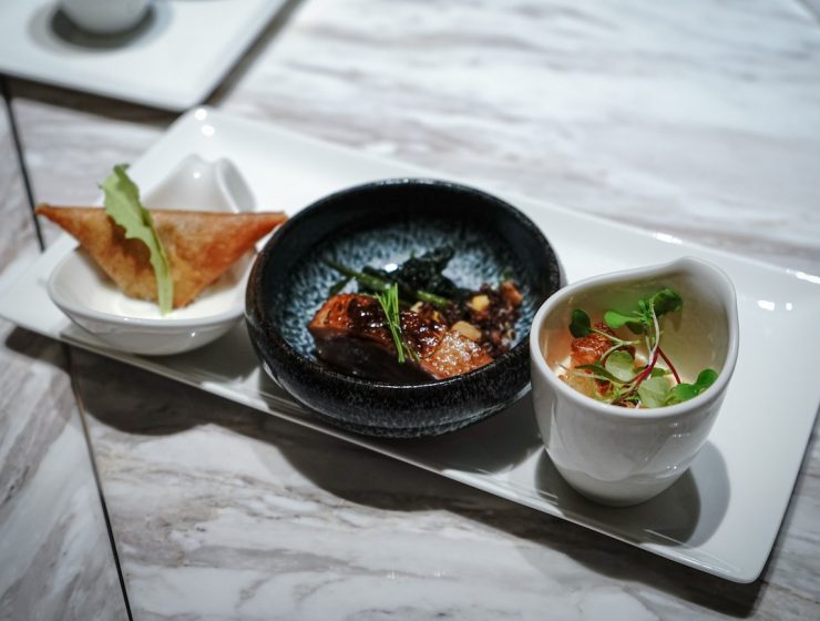 Club InterContinental evening canapes