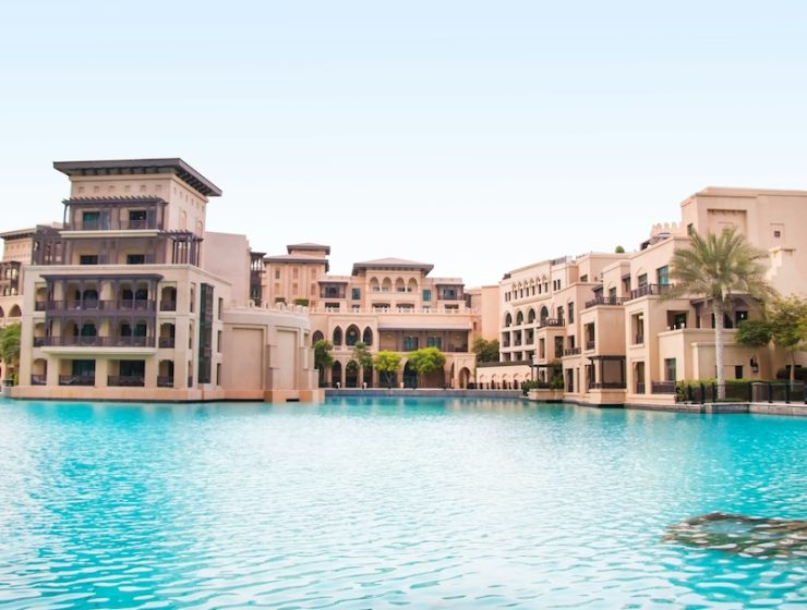 Dubai's luxury villas.