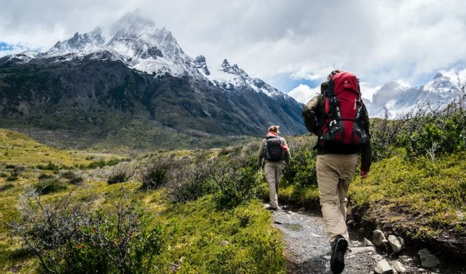 Eco-friendly hiking