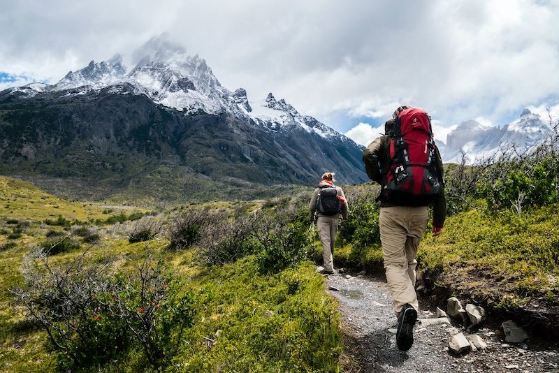 Eco-friendly hiking
