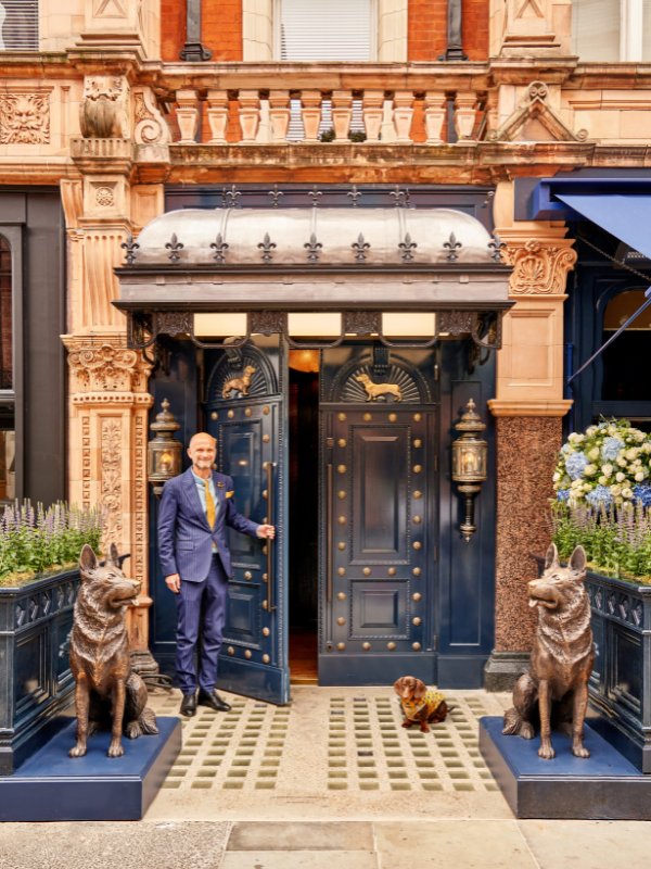 Dining at George Club