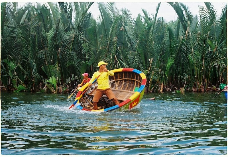 Hoi An's basket boat