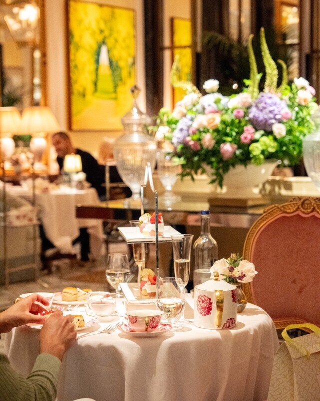 Tea in the Dorchester Promenade