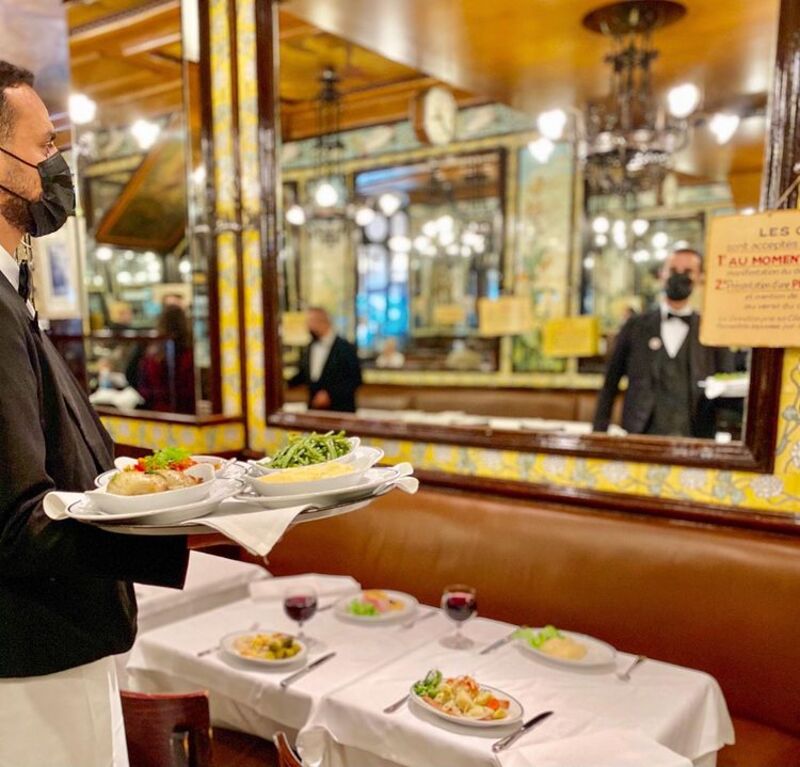 Dinner at Brasserie Lipp