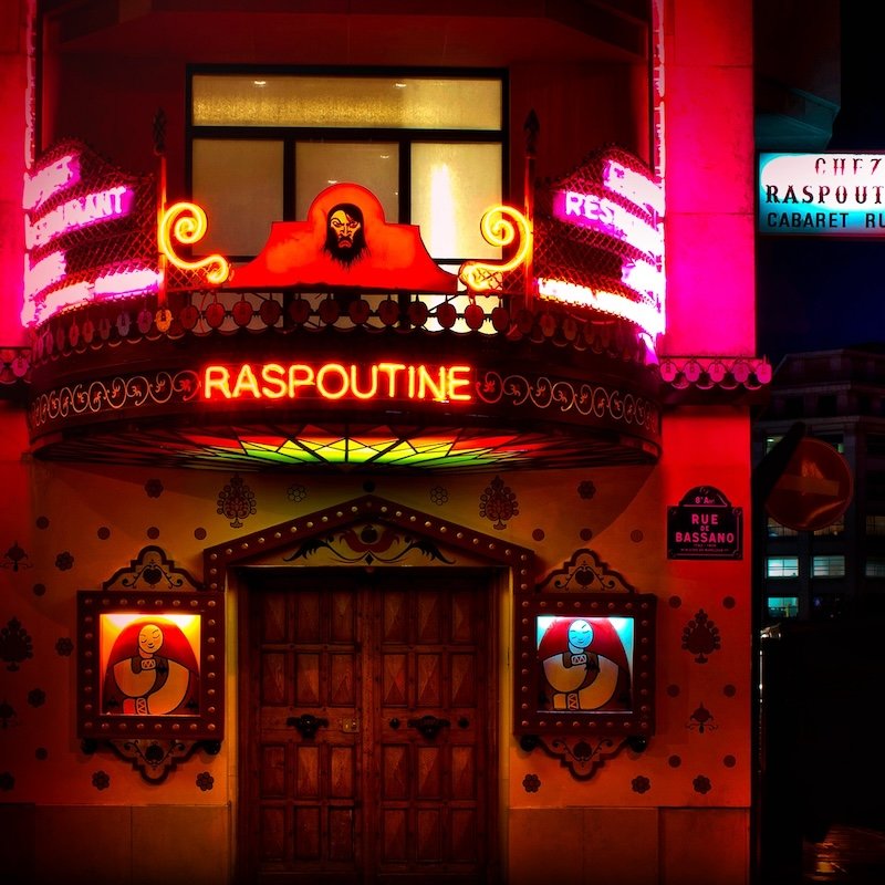 RASPOUTINE Paris