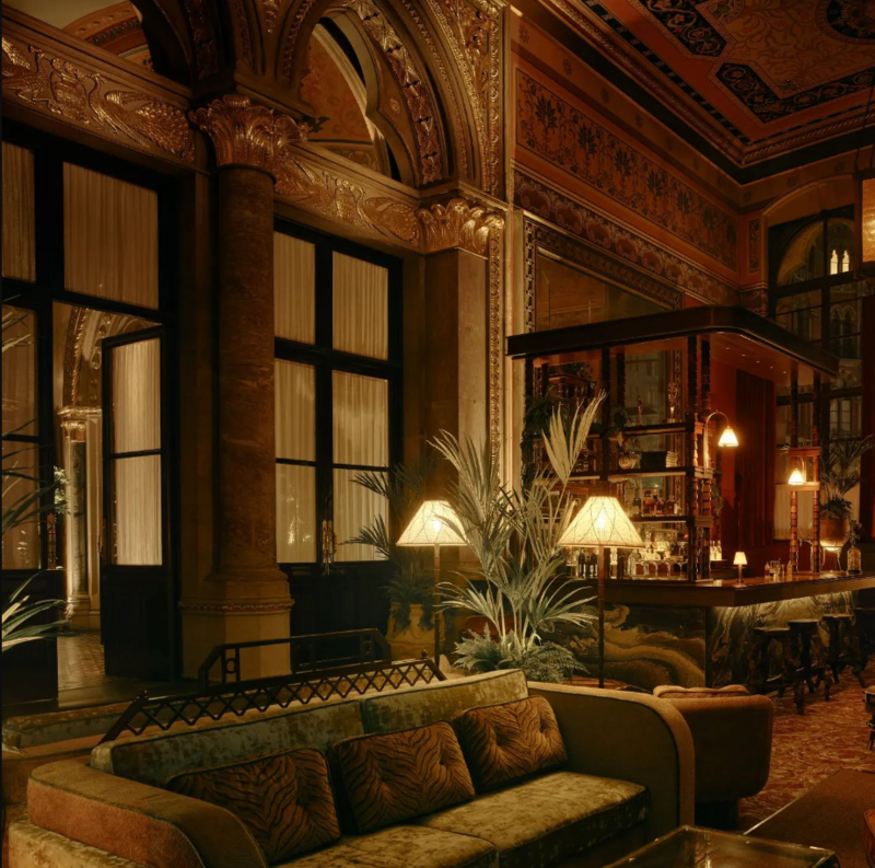 Inside Gothic Bar
